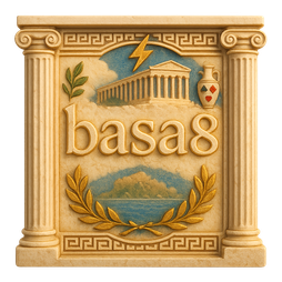 basa8 ফুটার ব্র্যান্ড চিহ্ন